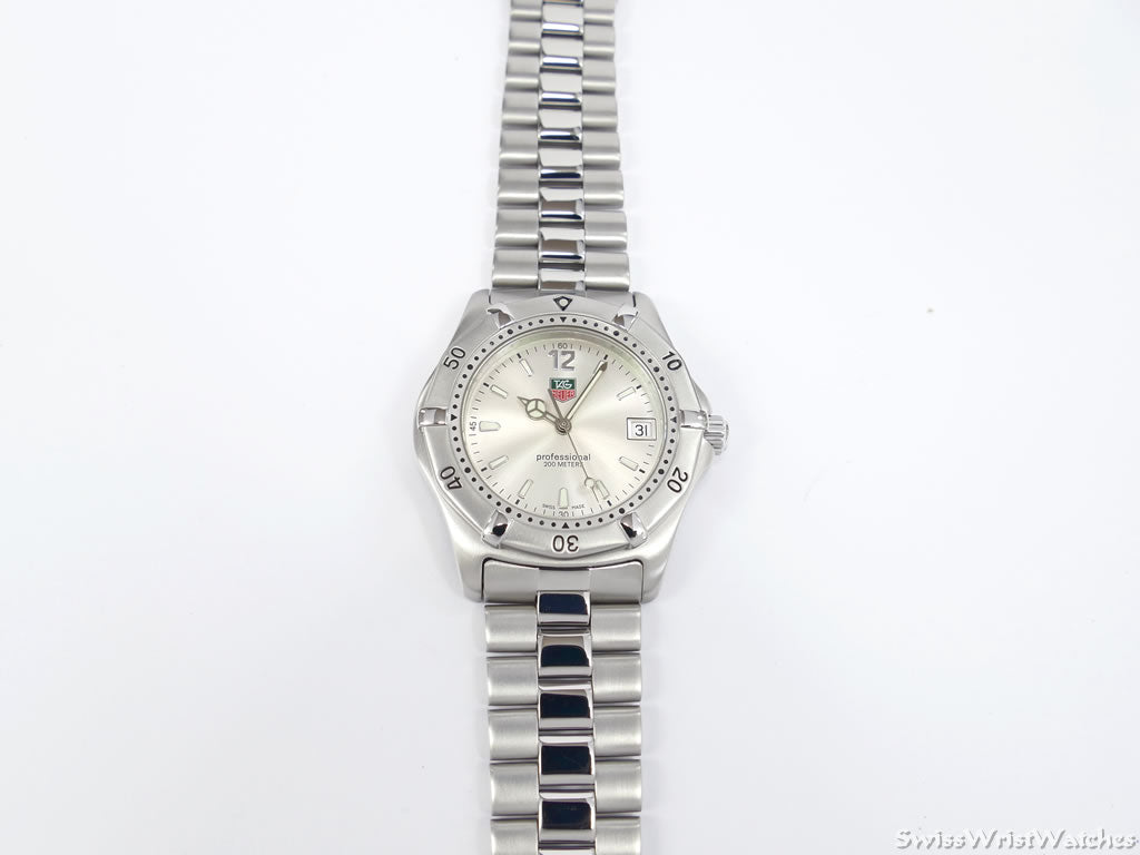 TAG Heuer 2000 Classic Full Size Silver Dial WK1112.BA0311 Professional WK1112-1