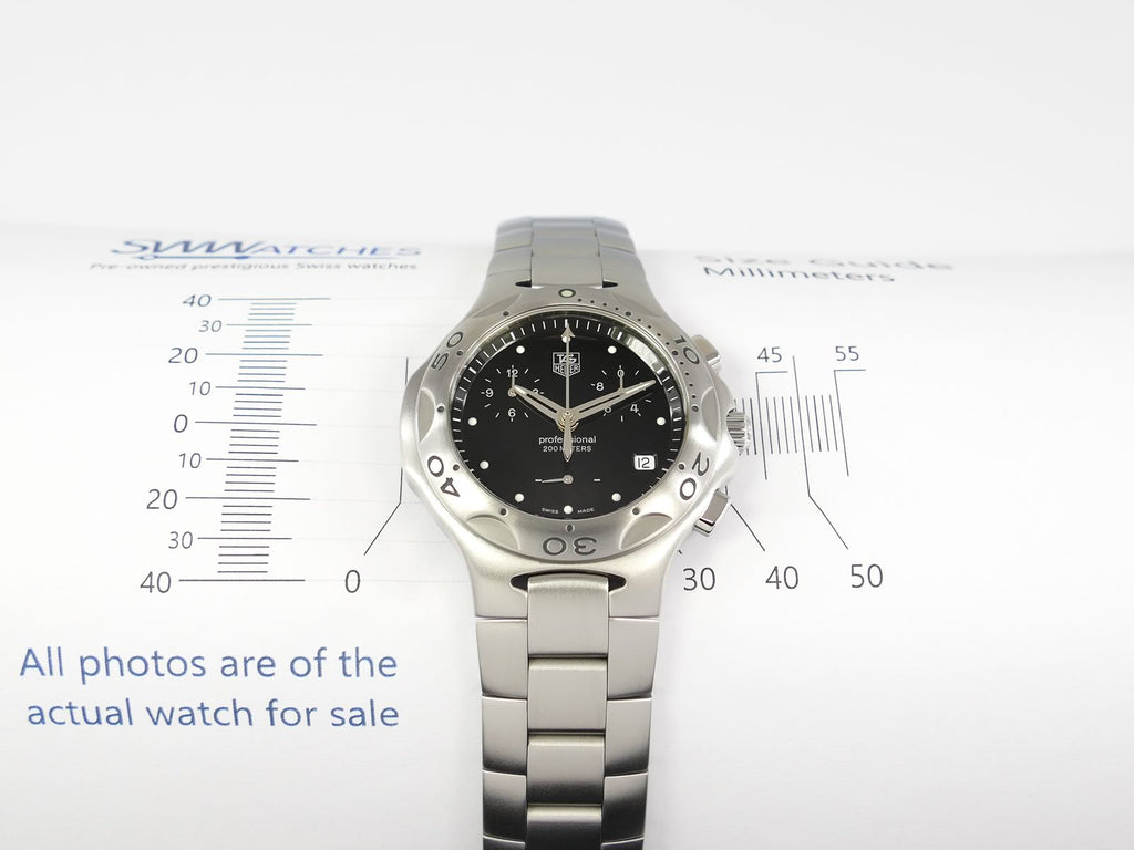 TAG Heuer Kirium Chronograph CL1110.BA0700 Case size 39mm