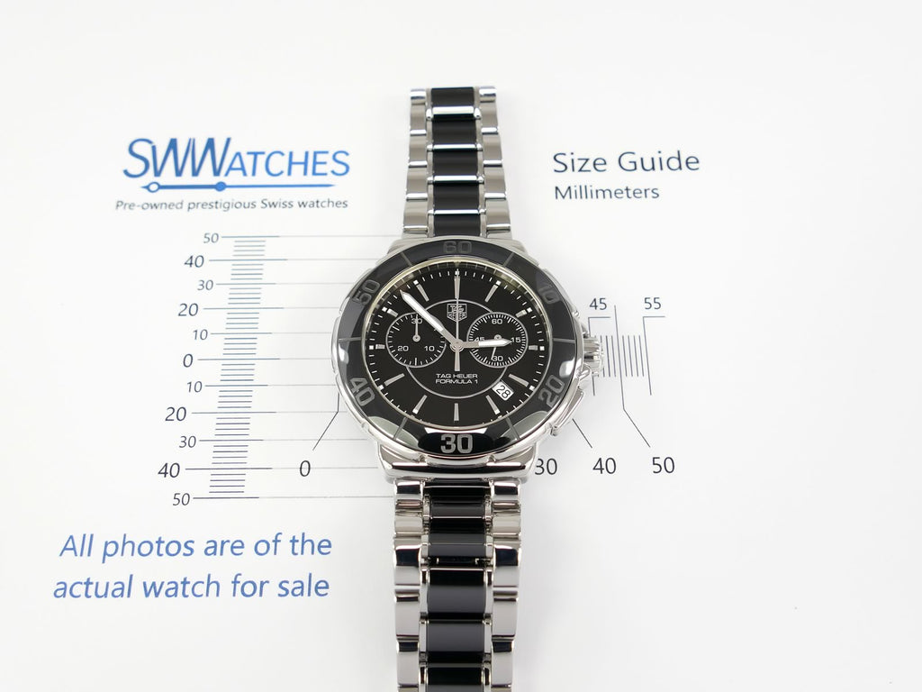 TAG Heuer Formula 1 case size 41mm CAH1210.BA0862