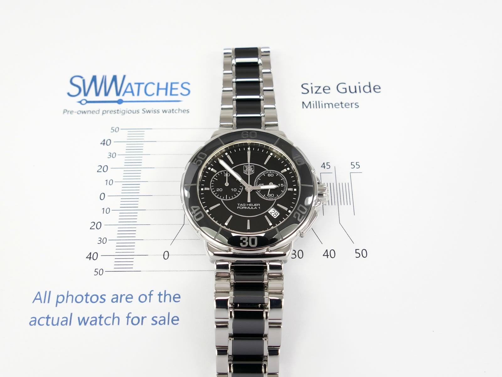 TAG Heuer Formula 1 case size 41mm CAH1210.BA0862