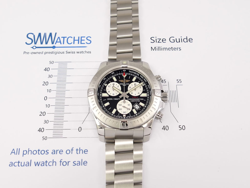 Breitling Colt Chrono II Black 44mm Chronograph A73388