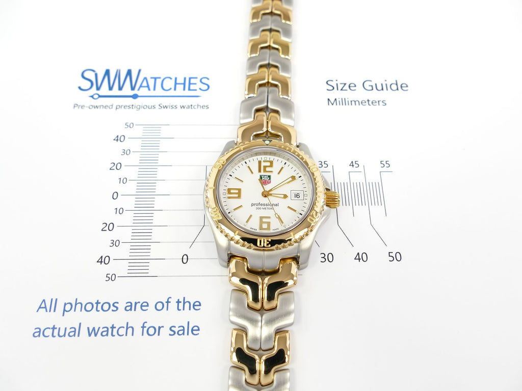 TAG Heuer Link 200M White Mid Size 36mm