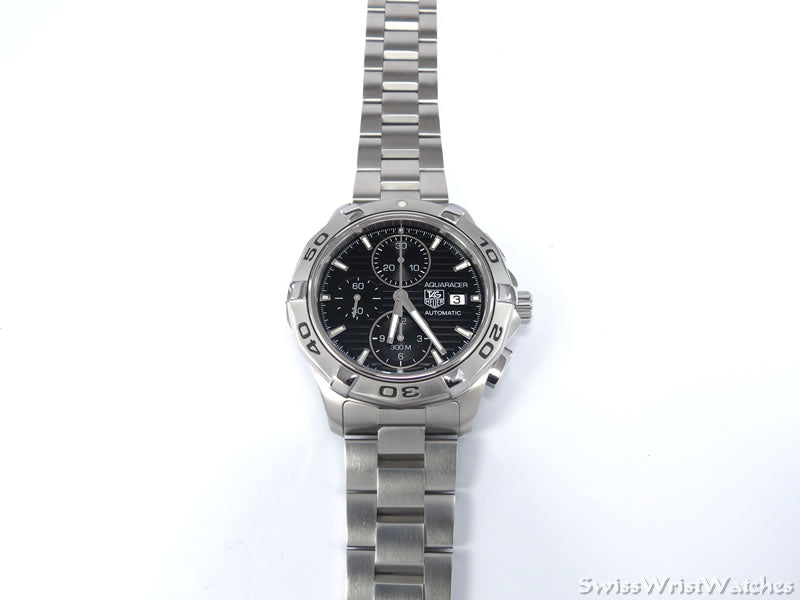 TAG Heuer Aquaracer Chronograph CAP2110.BA0833 front view