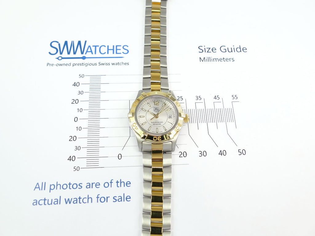 TAG Heuer AquaracerWAF1420.BB0814 case size 28mm