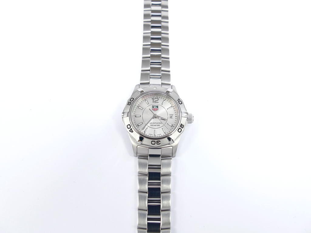 TAG Heuer Aquaracer Ladies WAF1412.BA0823 rotating bezel 