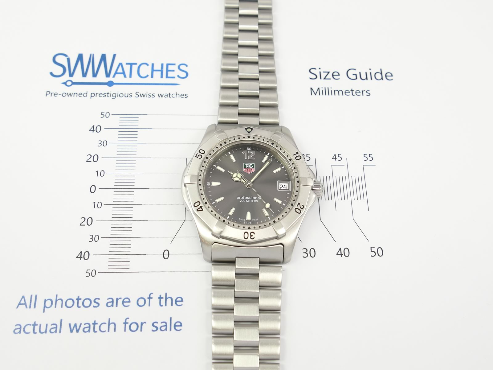 TAG Heuer 2000 Classic Full Size WK1115-1 – SWWatches