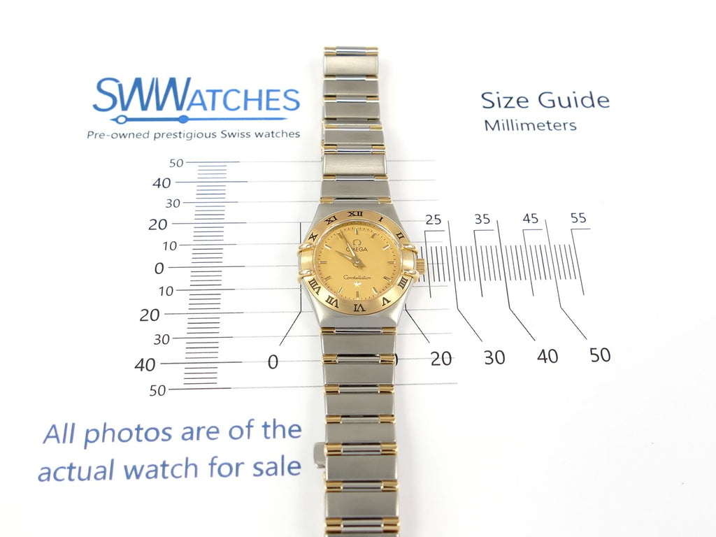 Omega Constellation Mini 22.5mm case size 1362.10.00