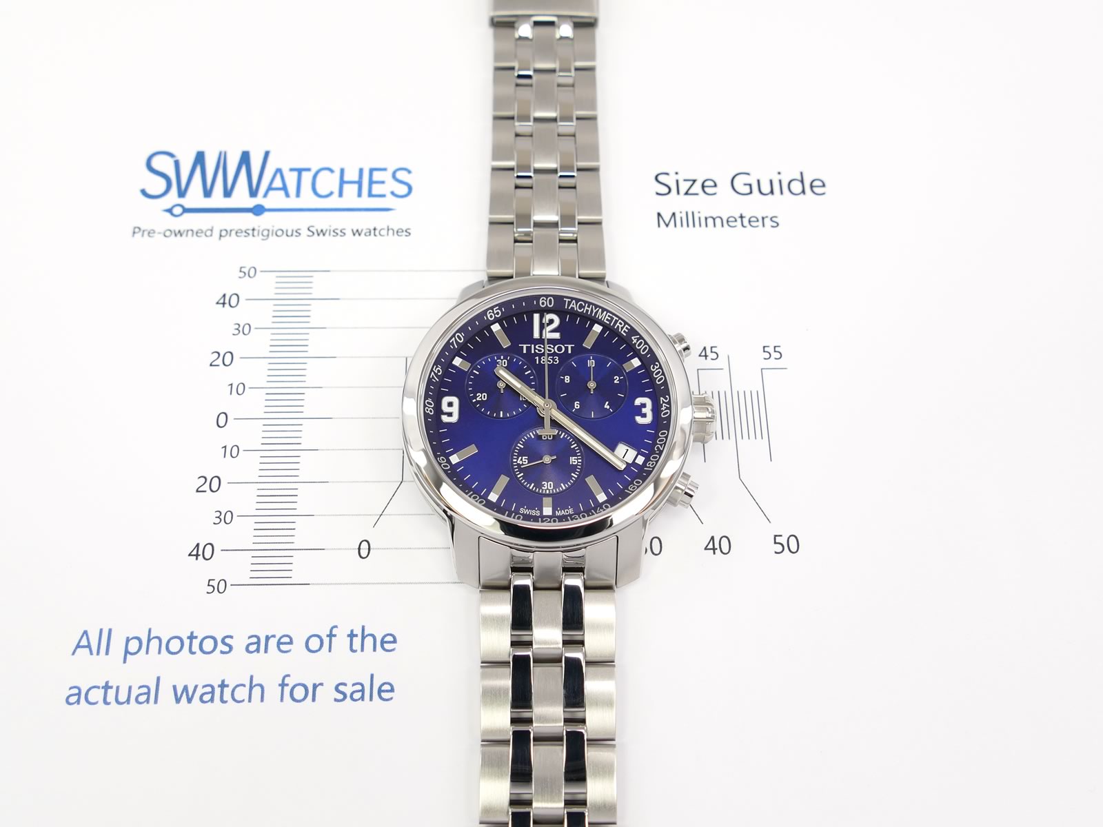 Tissot T-Sport PRC 200 case size 41mm 