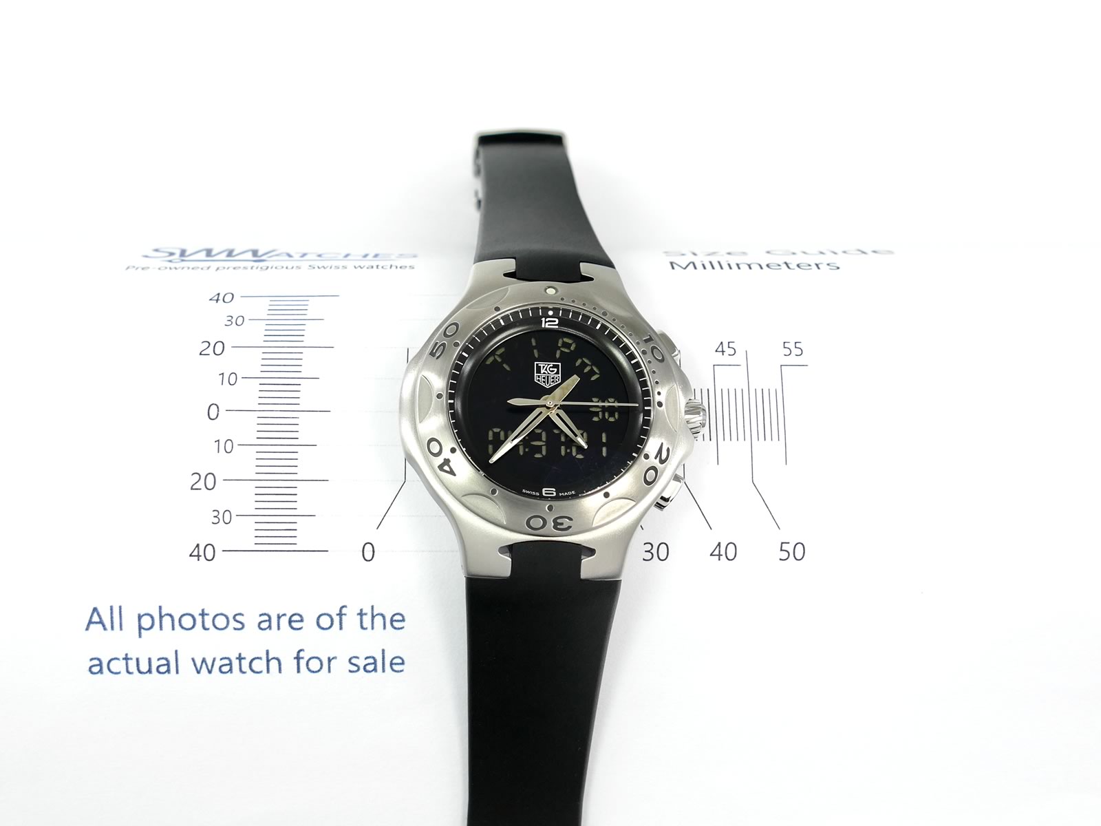 TAG Heuer Kirium F1 CL111A case size 39mm