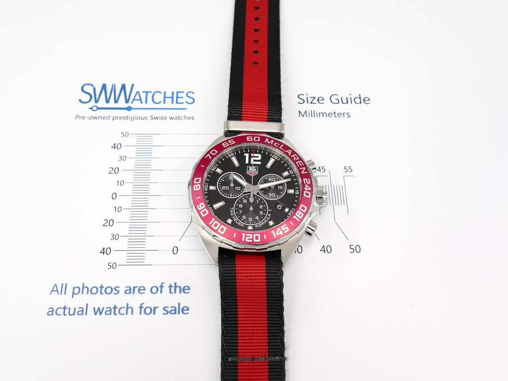 TAG Heuer Formula 1 McLaren CAZ1112.FC8188 case size 42mm