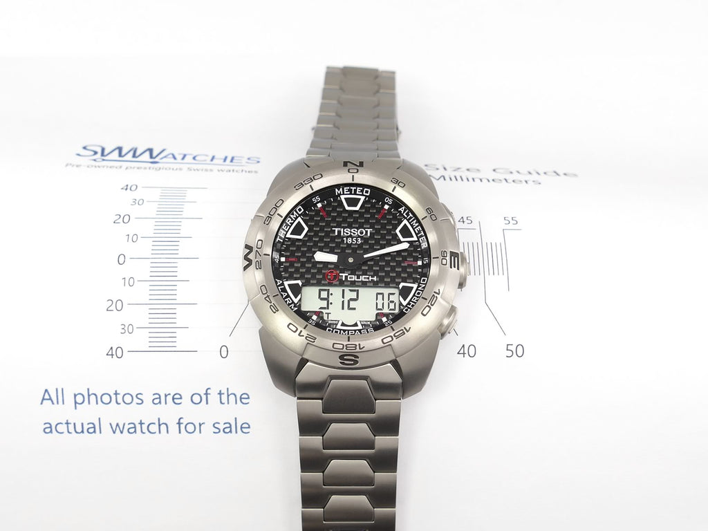 Tissot T-Touch II Expert Titanium T013.420.44.201.00 case size 43mm