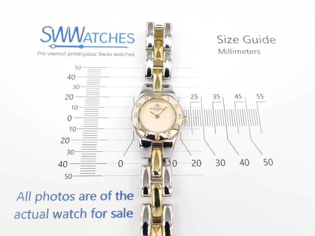 Baume & Mercier Linea MV045203 case size 22mm