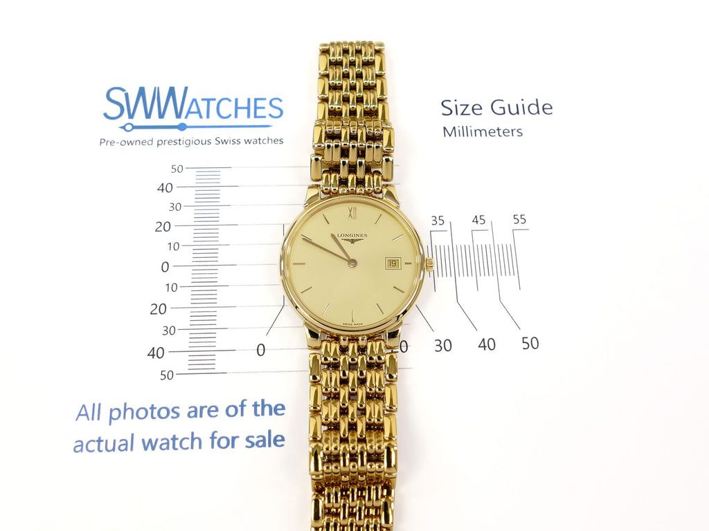 Longines La Grande Classique L5.632.2 case size 33mm