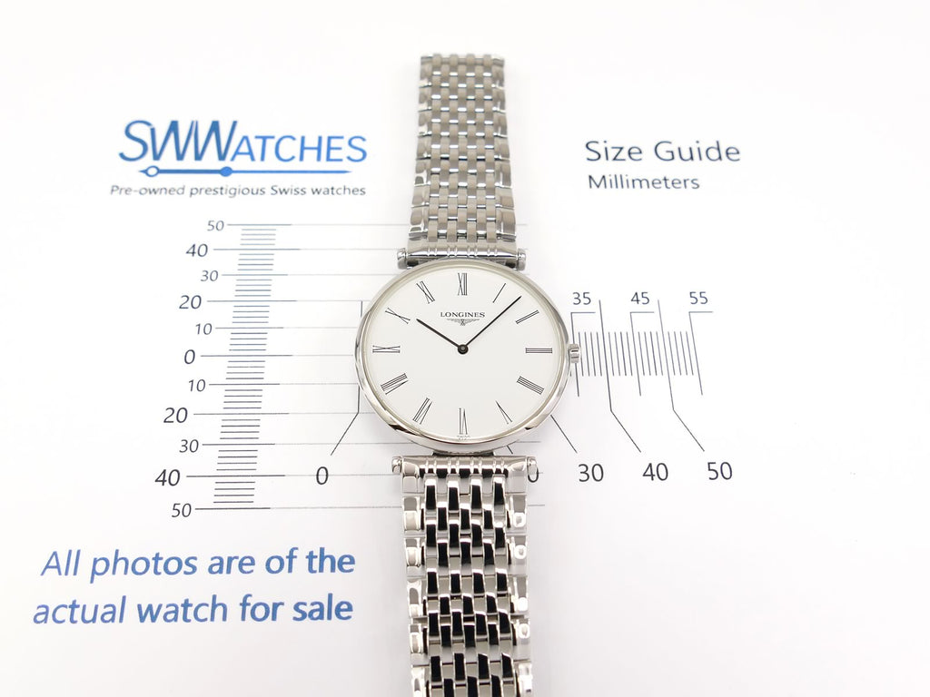 Longines La Grande Classique L4.709.4.11.6 case size 33mm