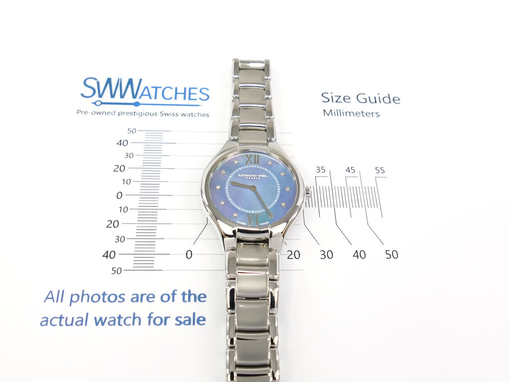 Raymond Weil Noemia 5132 case size 32mm
