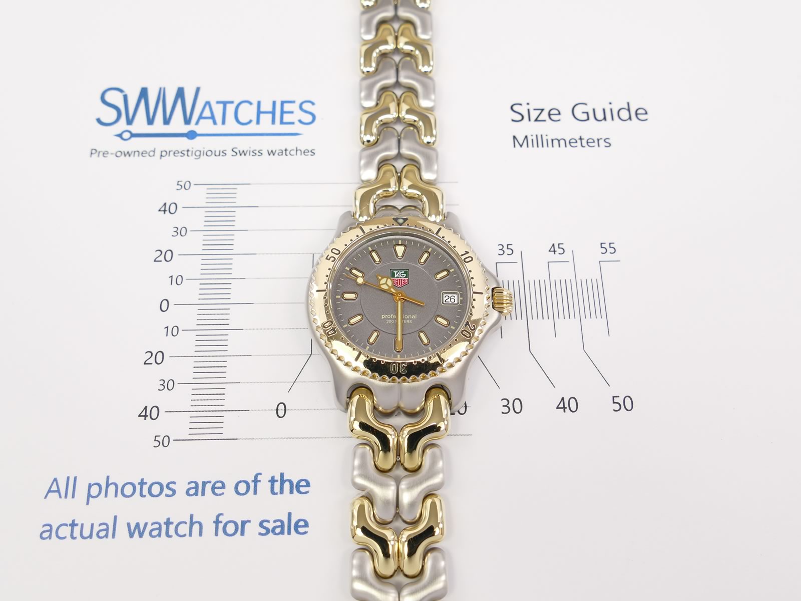 TAG Heuer SEL Mid Size WG1220-K0 Unisex 34mm case