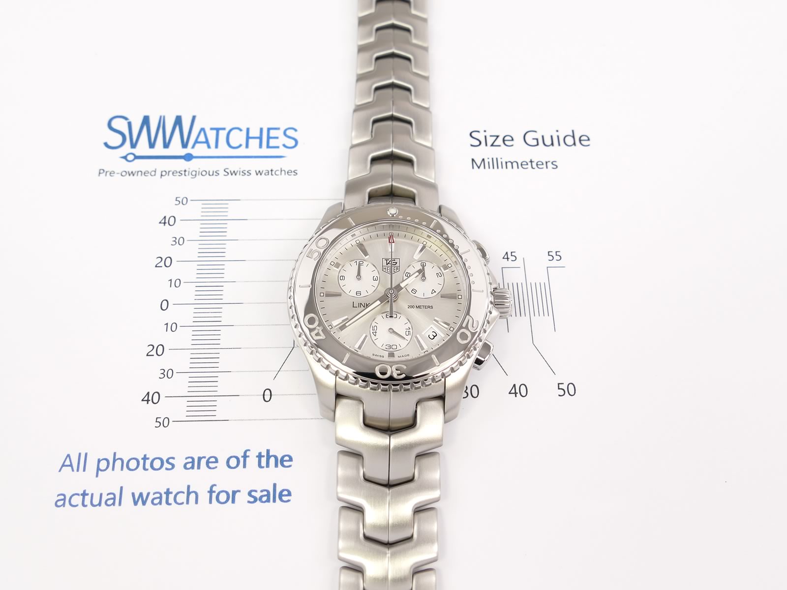 TAG Heuer Link case size 41mm CJ1111.BA0576