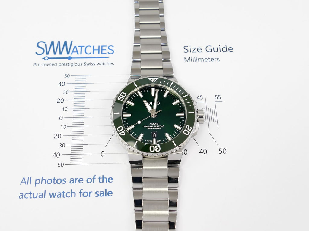 Oris Aquis Green Automatic 43mm 01 733 7730 4157