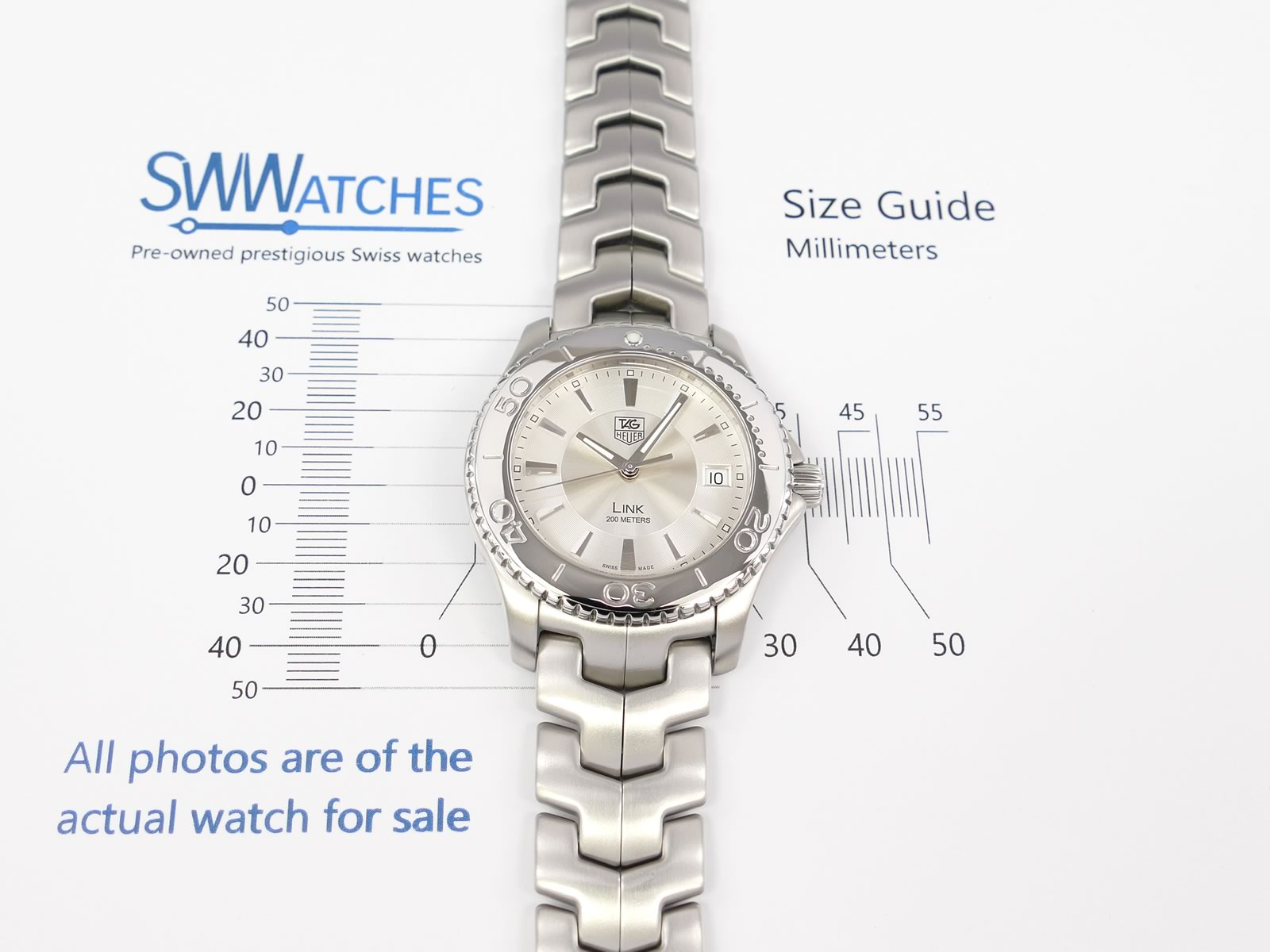 TAG Heuer Link WJ1111.BA0570 Full Size 39mm
