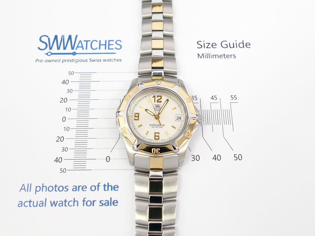 TAG Heuer Exclusive WN1153.BD0341 case size 38mm