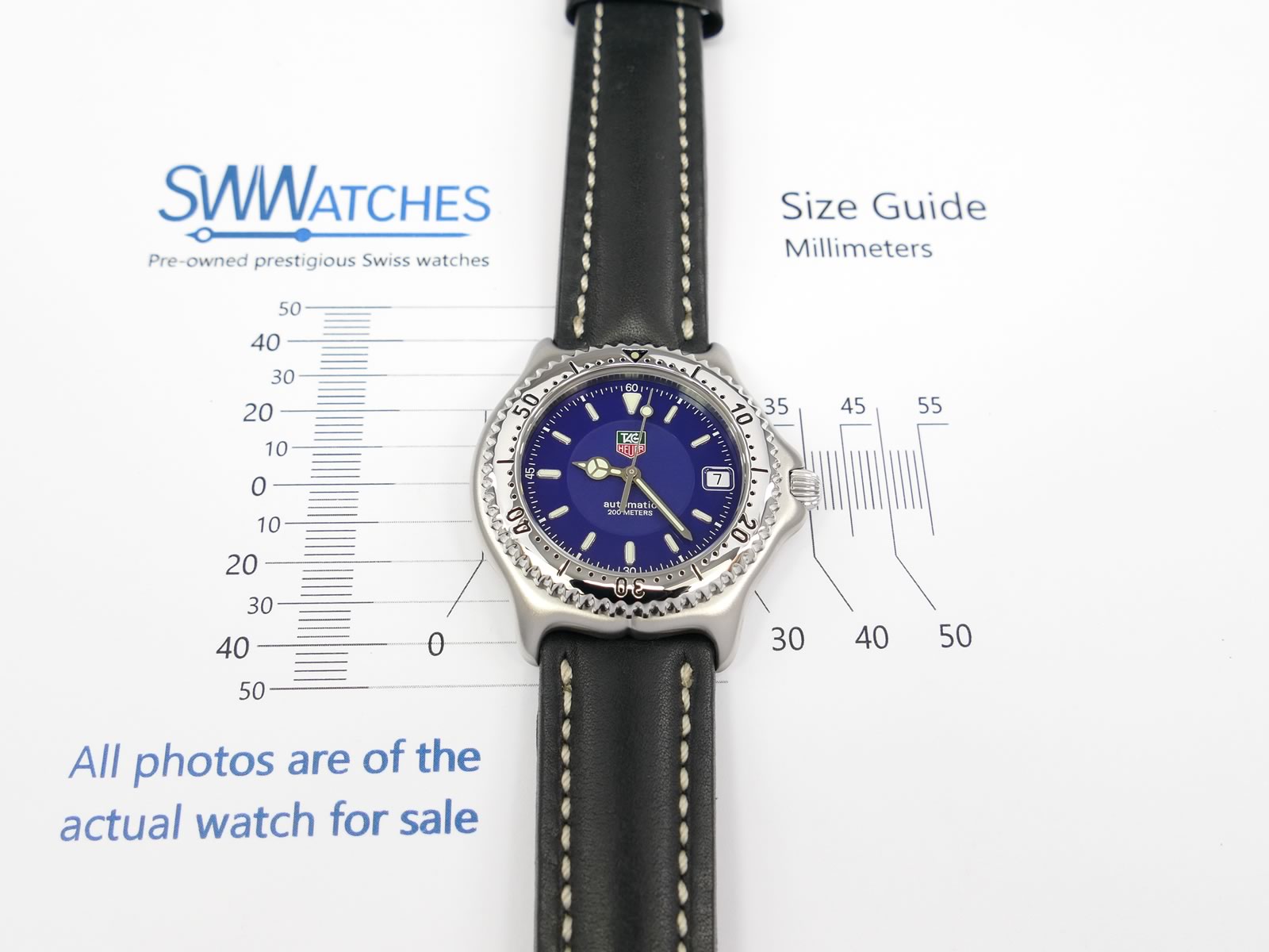 TAG HEUER セル デイト WI 2111 TAG Heuer SEL Automatic WI2111 Sports Elegance Link – SWWatches