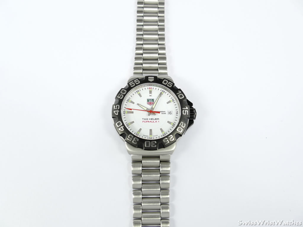 TAG Heuer Formula 1 White WAH1111.BA0850 front view
