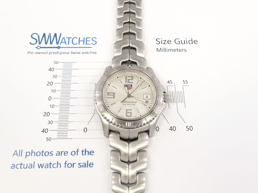 TAG Heuer Link WT1112.BA0550 case size 42mm