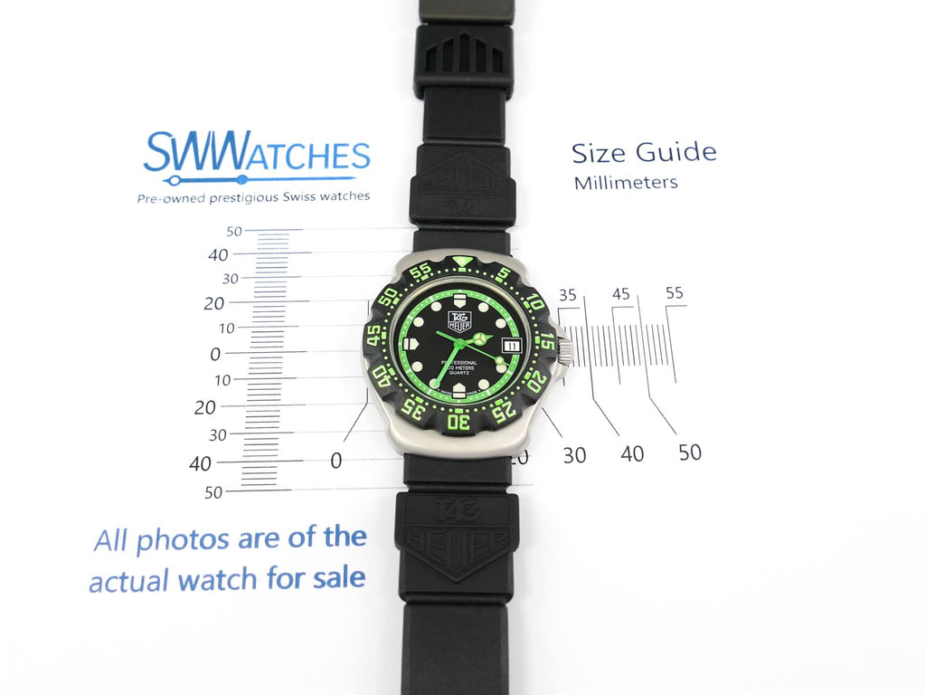 TAG Heuer Formula 1 Black Dial 375.513 Mid size 35mm