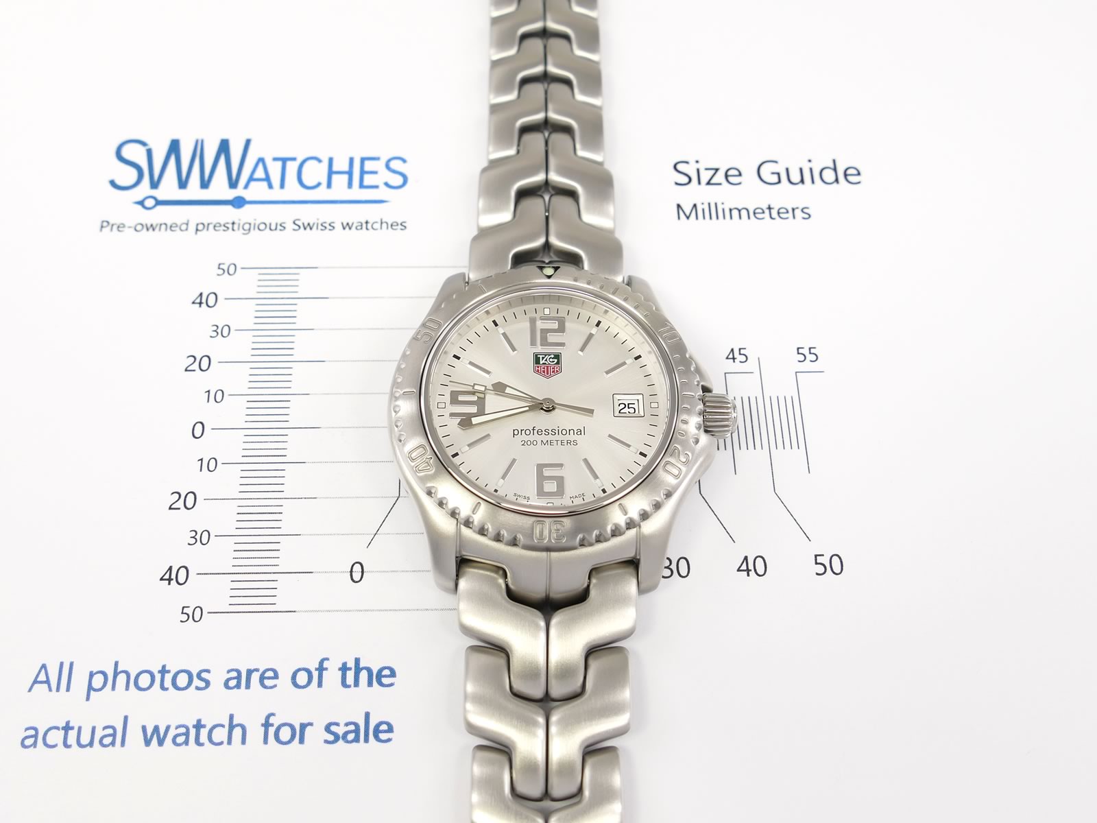 TAG Heuer Link Silver Dial Full Size 42mm case WT1112.BA0550