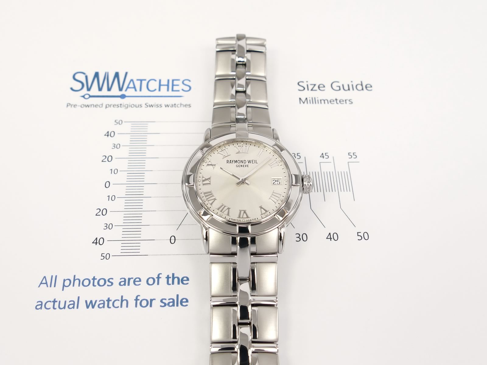 Raymond Weil Parsifal Case size 37mm 9541-ST-00658