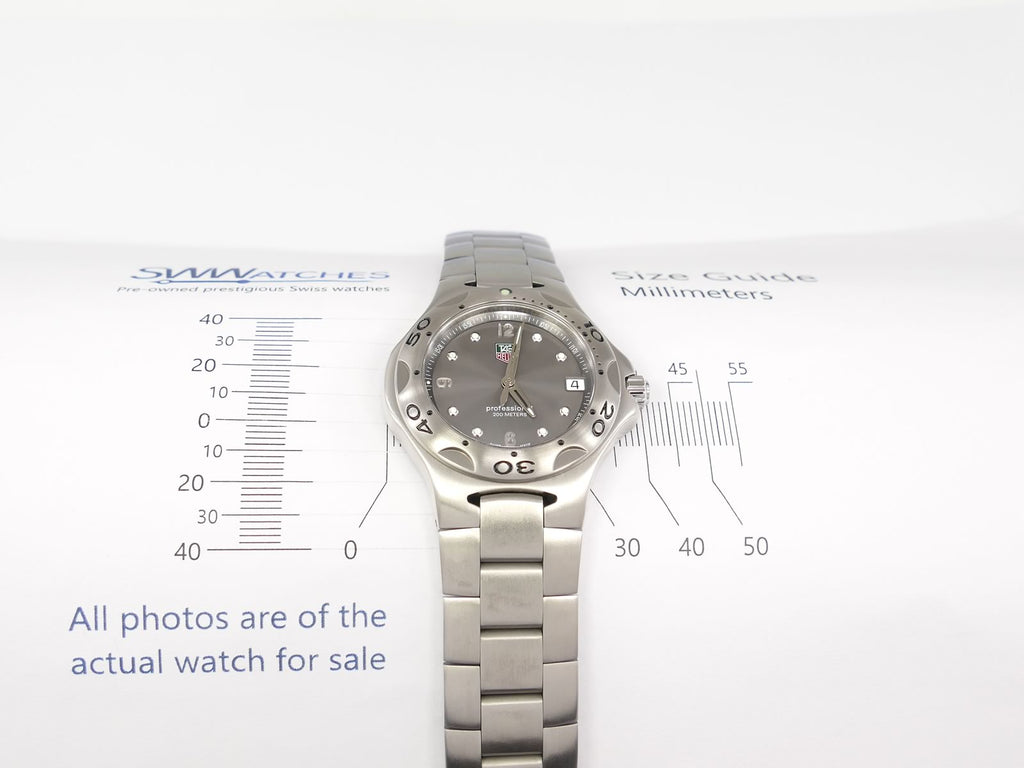 TAG Heuer Kirium WL1111.BA0700case size 38mm