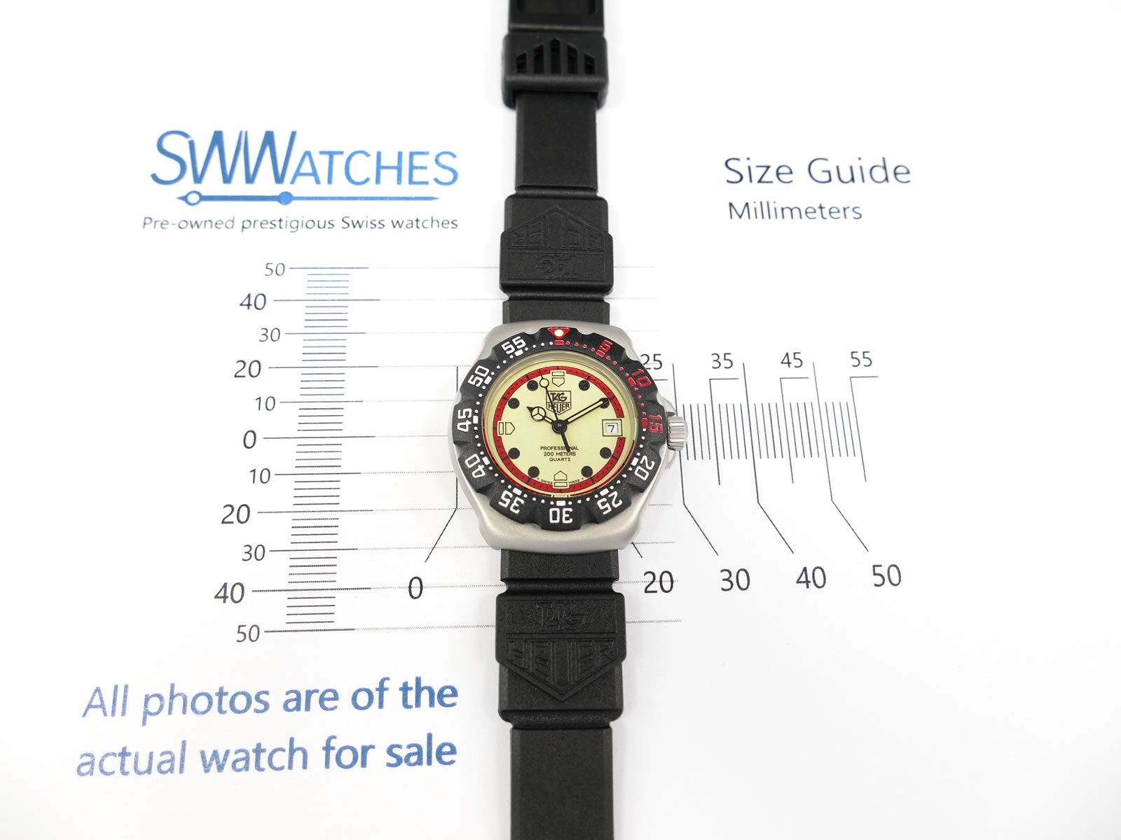 TAG Heuer Formula 1 Luminous Retro 29mm F1 371.508 – SWWatches