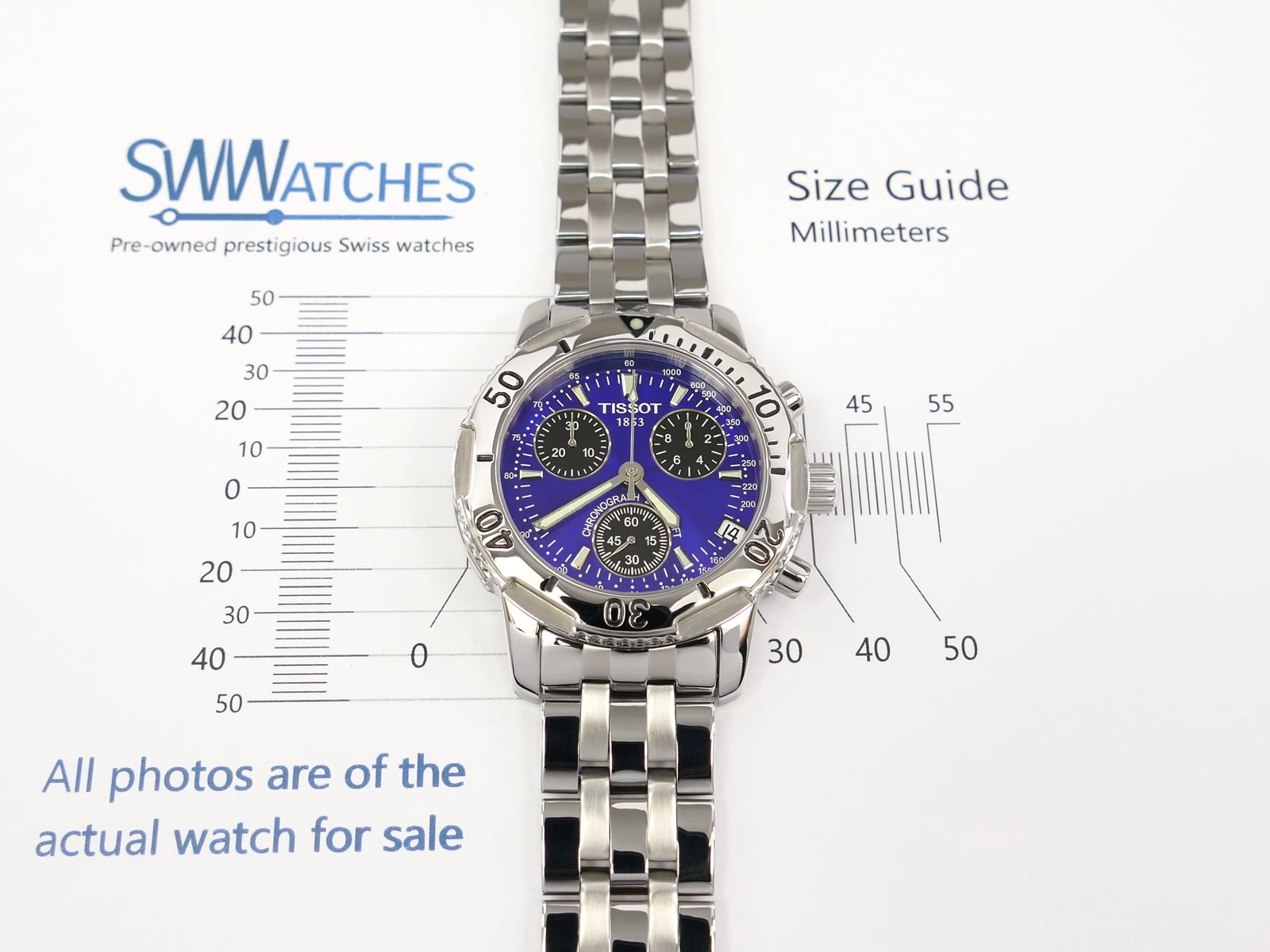 Tissot T-Sport PRS200 T362/462 case size 40mm