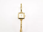 Gucci 1900L 18k Gold Plated case size 19 x 19mm