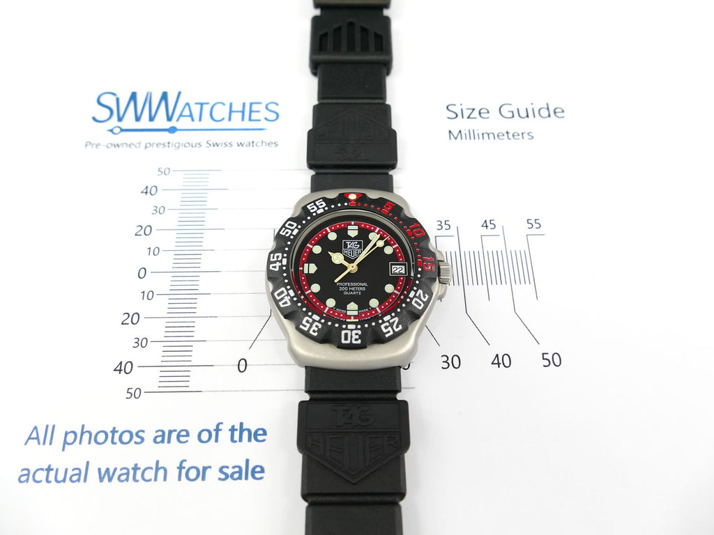 TAG Heuer Formula 1 374.513 Mid size 35mm