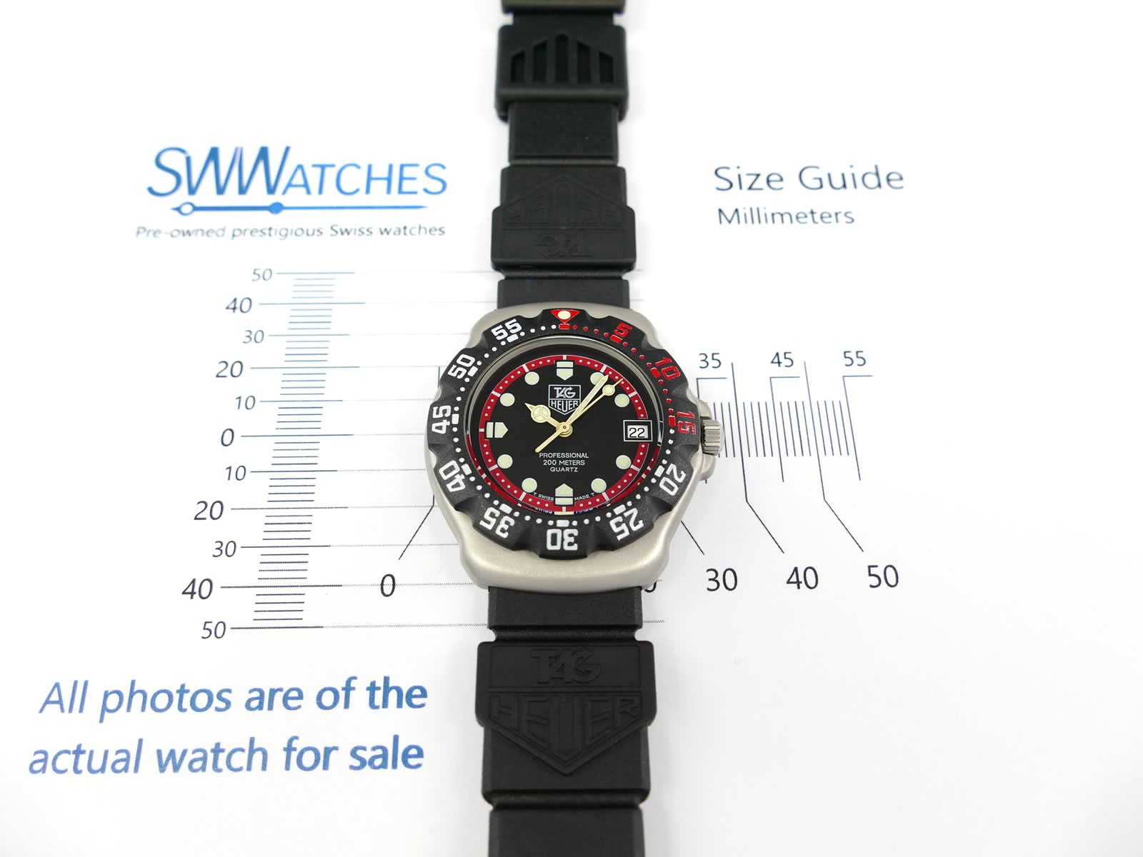TAG Heuer Formula 1 374.513 Mid size 35mm