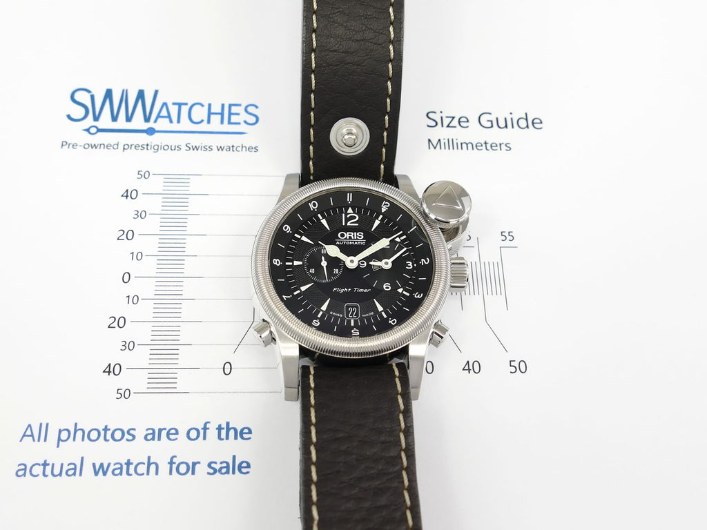 Oris Flight Timer 1945 case size 42mm