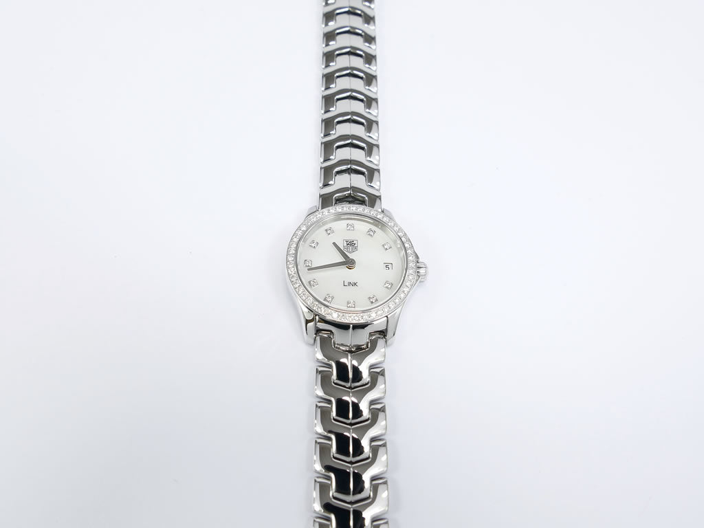 TAG Heuer Link WJF1417.BA0859 diamond set bezel