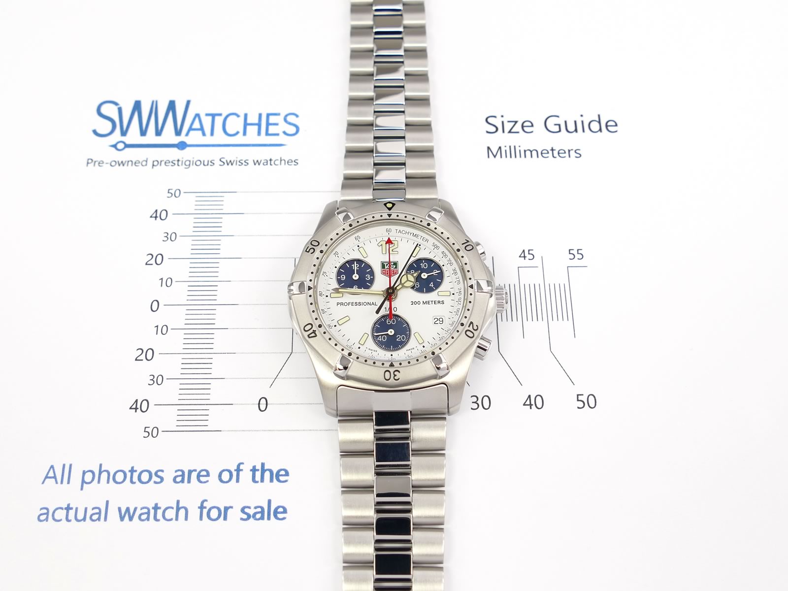 TAG Heuer 2000 Chronograph 38mm CK1111.BA0330