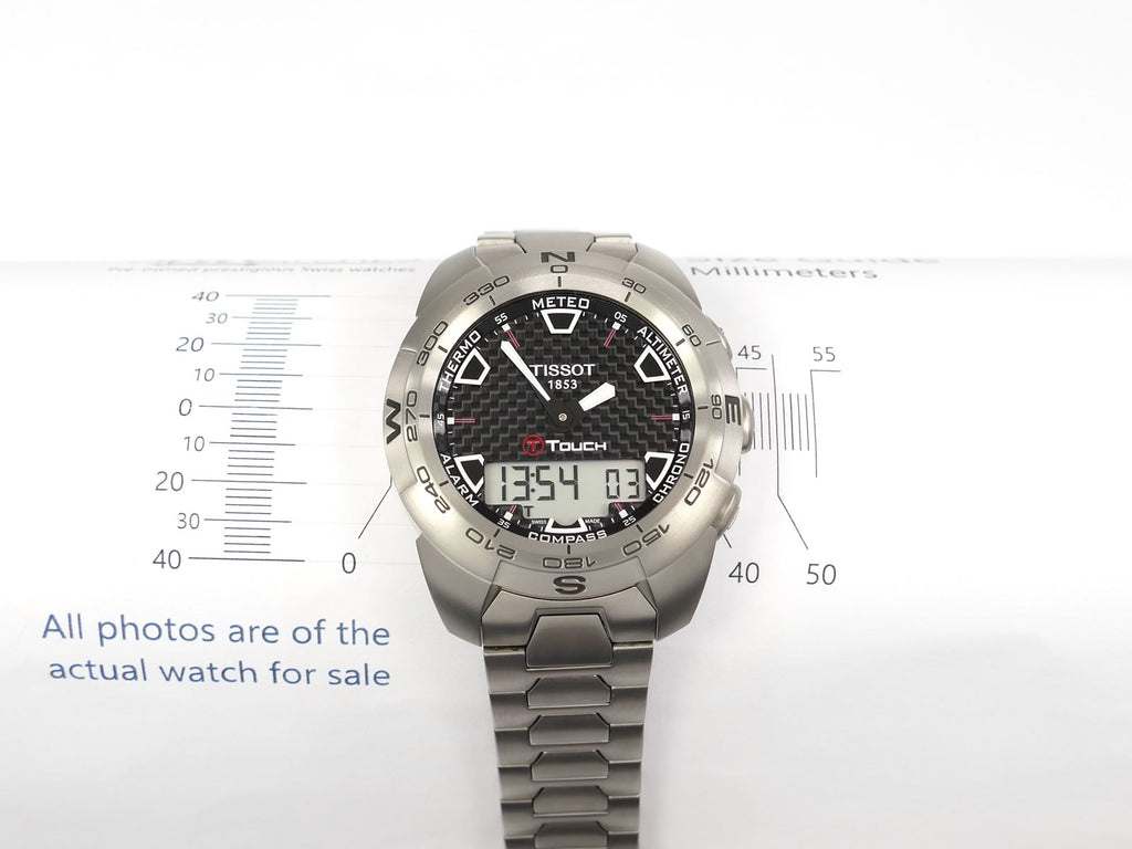Tissot T-Touch Expert 43mm case size T013420A