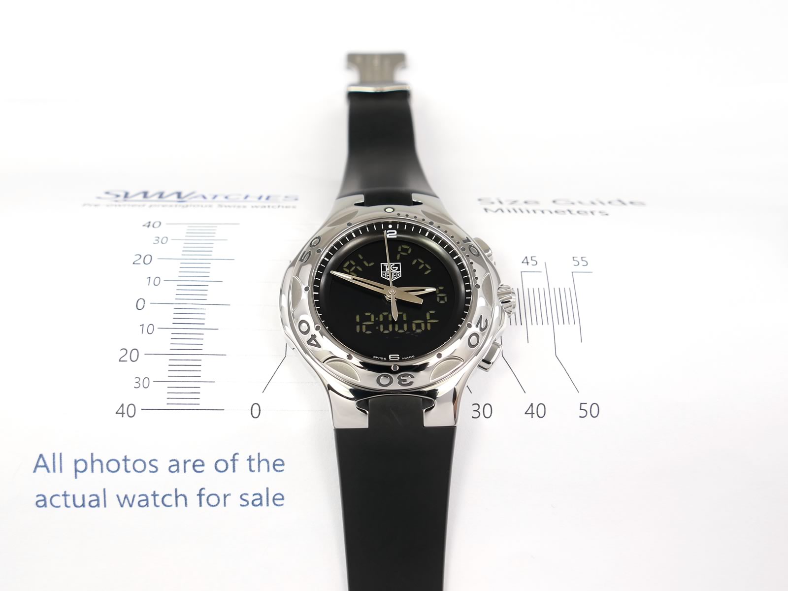 TAG Heuer Kirium F1 CL111C case size 39mm