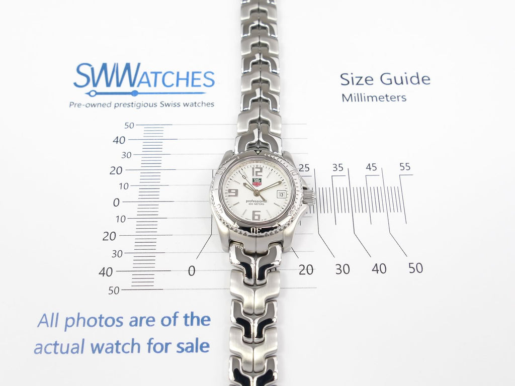 TAG Heuer Link Mini White Dial WT1414.BA0560 Ladies 25mm