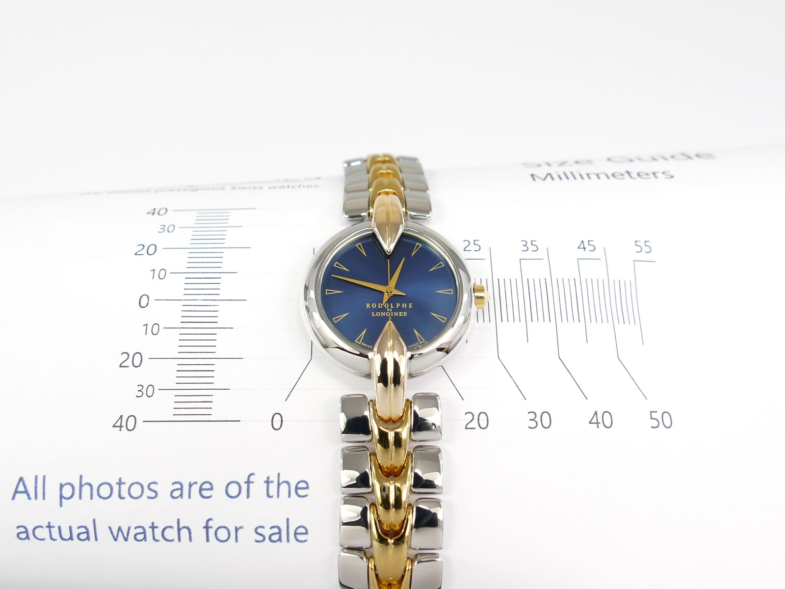Longines Rodolphe by Longines case size 28mm