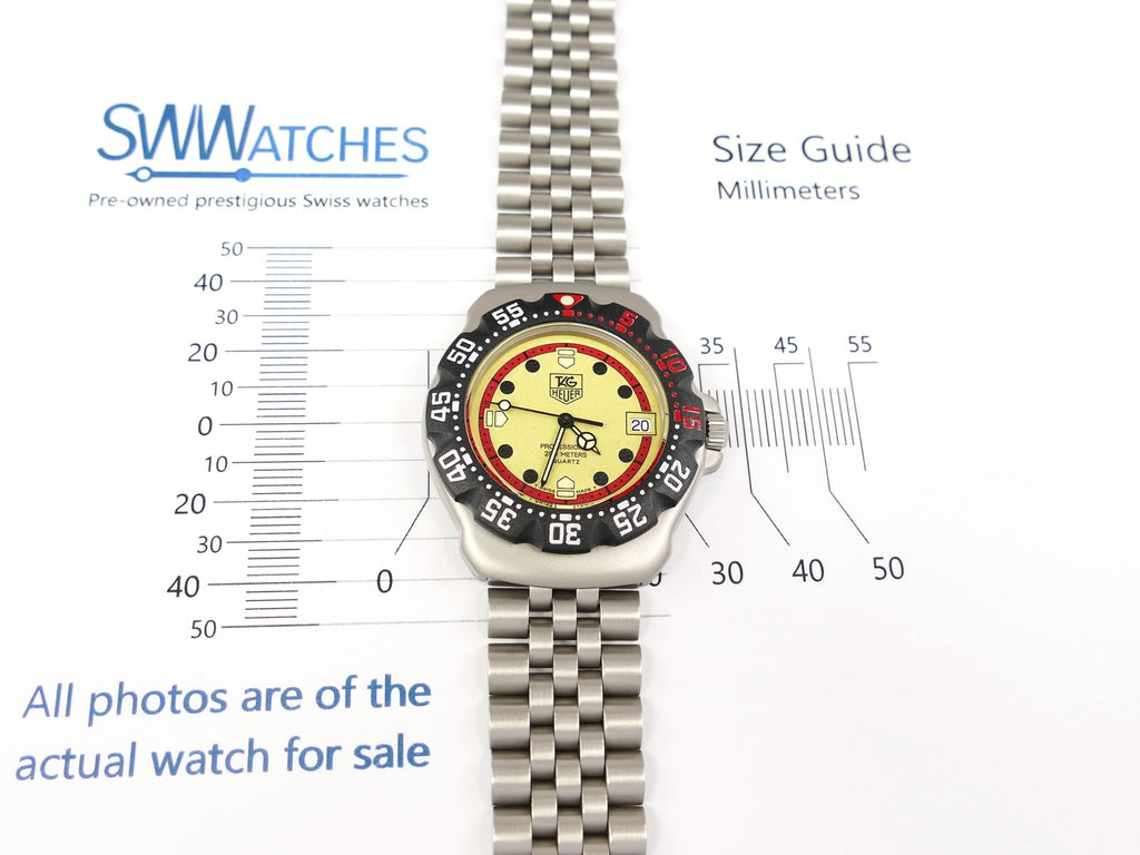 TAG Heuer Formula Luminous Dial Mid size 35mm Retro F1 – SWWatches