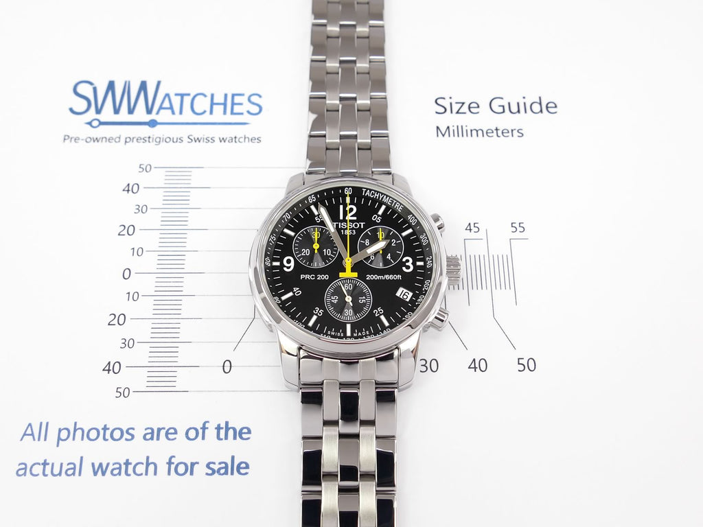 Tissot T-Sport PRC200 case size 39mm