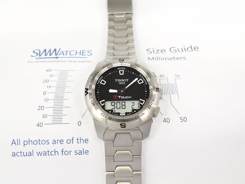 Tissot T-Touch II T047.420.11.051.00 case size 43mm