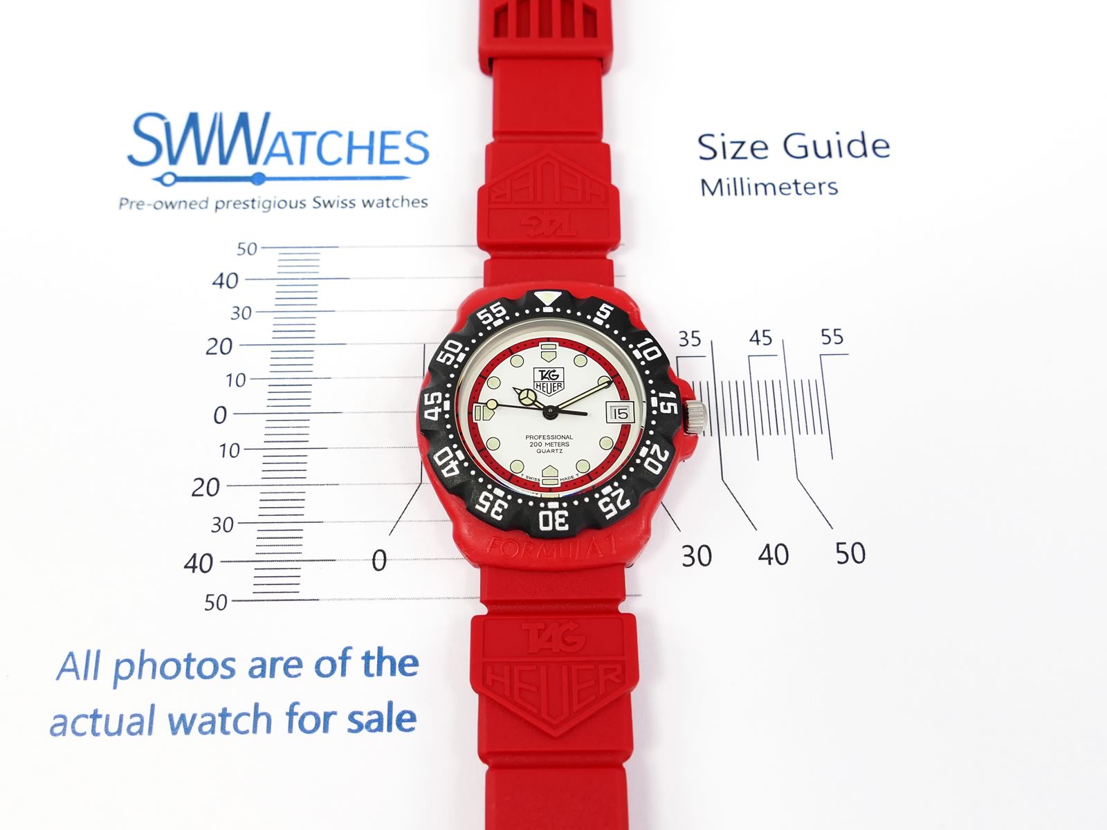 TAG HEUER Formula 1 385.513 [9月30日まで ] Tag Heuer Formula 1 SHELL OIL 385.513/1 Marlboro McLaren F1