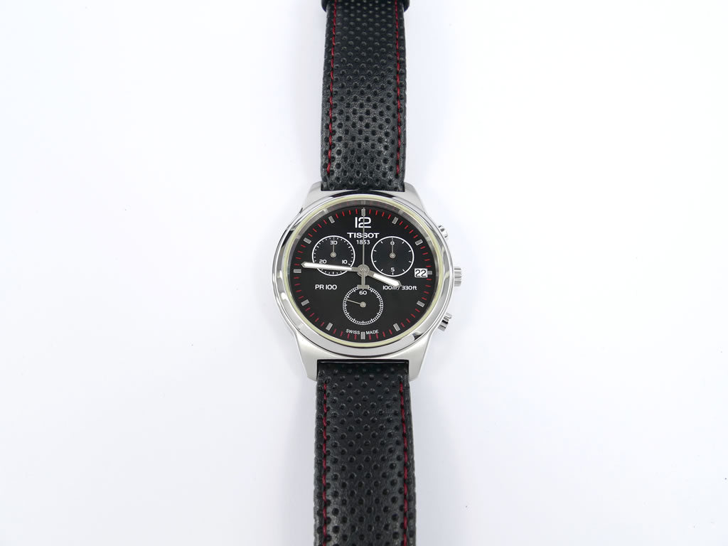 Tissot T-Classic PR100 T049417A stainless steel bezel
