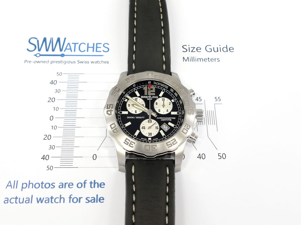 Breitling Colt Chrono II case size 44mm Chronograph A73387