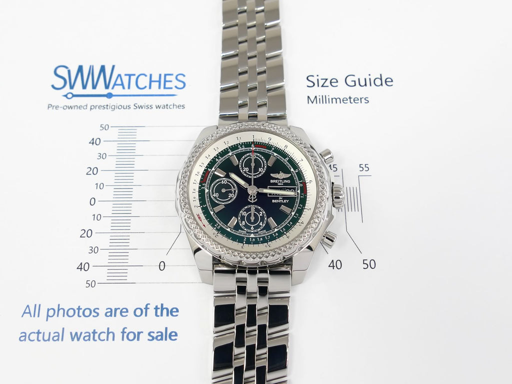 Breitling Bentley GT II case size 45mm A13365